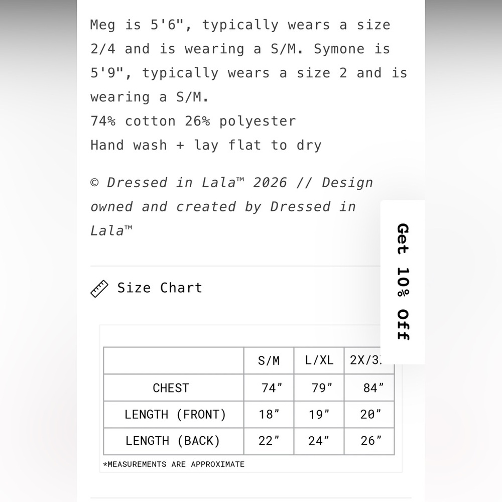 Dressed in Lala WORN ONCE size L/XL - Picture 7 of 7